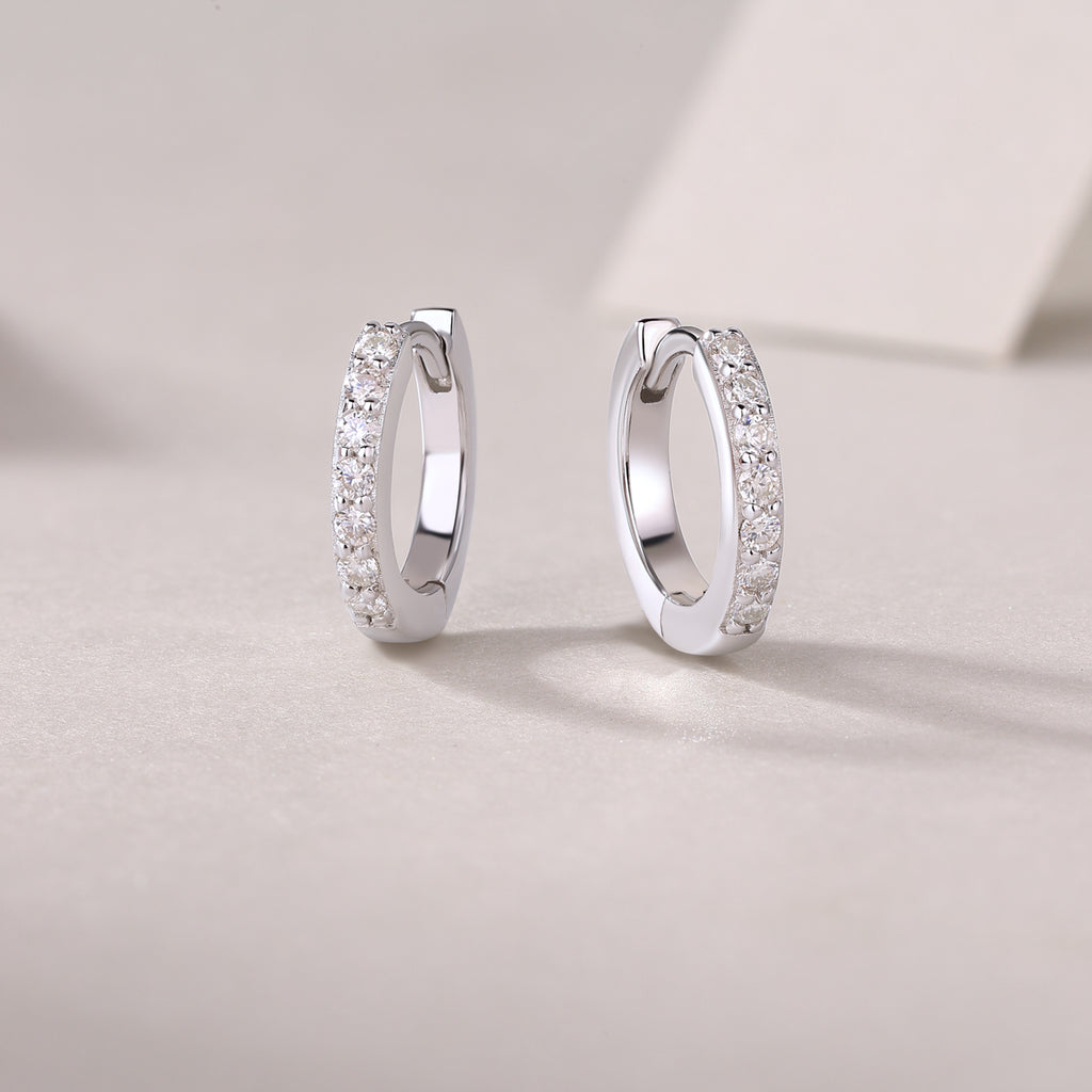 Fomalhaut Moissanite Stud Earrings S925 Silver