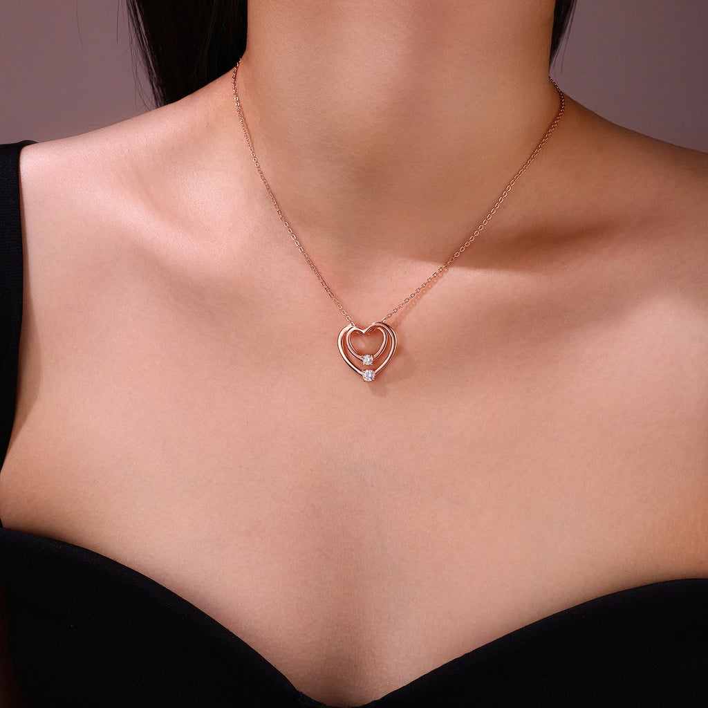 Deep Space Lullaby Moissanite Necklace