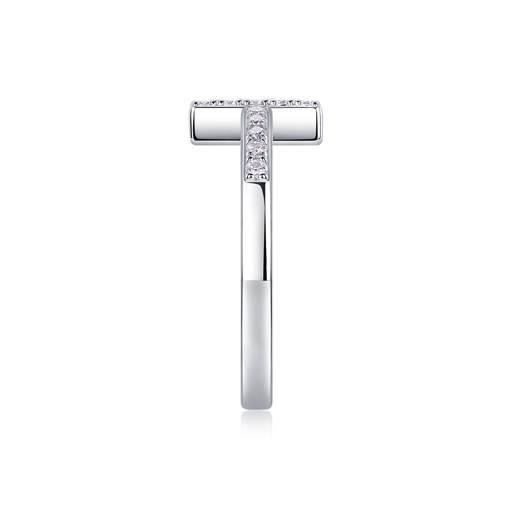 Holy Light Cross Ring Moissanite S925 Silver