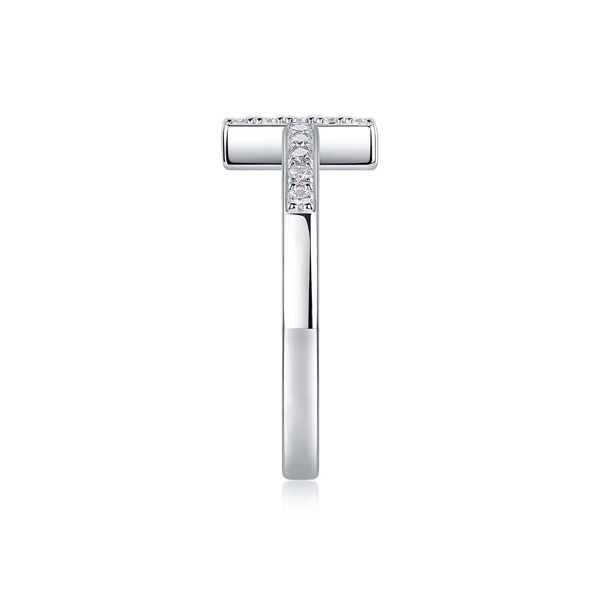Holy Light Cross Ring Moissanite S925 Silver