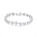Linen Whisper Moissanite Bracelet