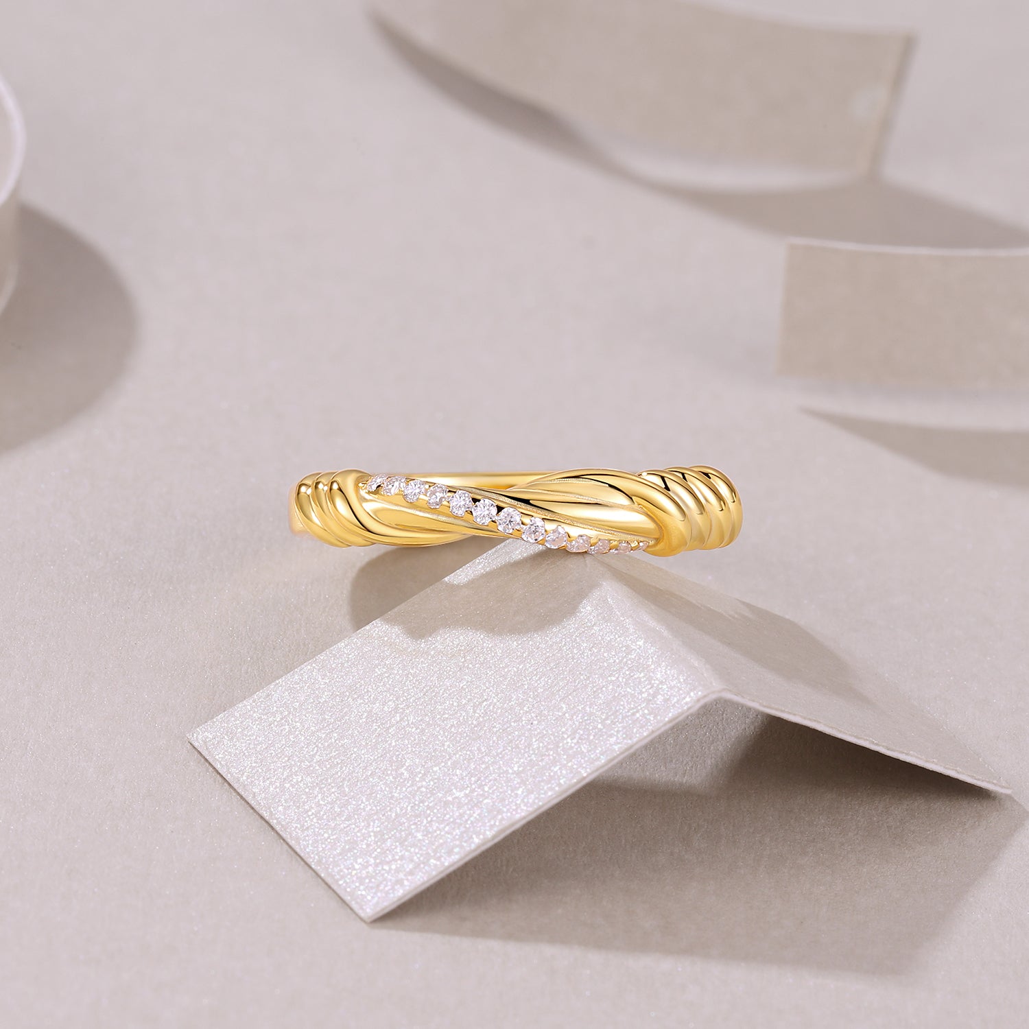Milky Way Moissanite Ring