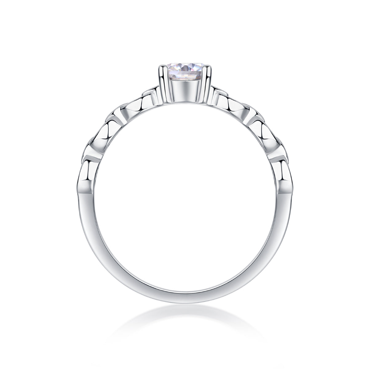 Polaris Moissanite Ring - S925 Silver