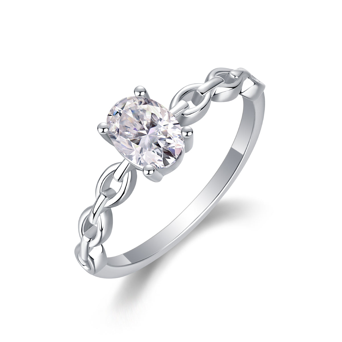 Polaris Moissanite Ring - S925 Silver