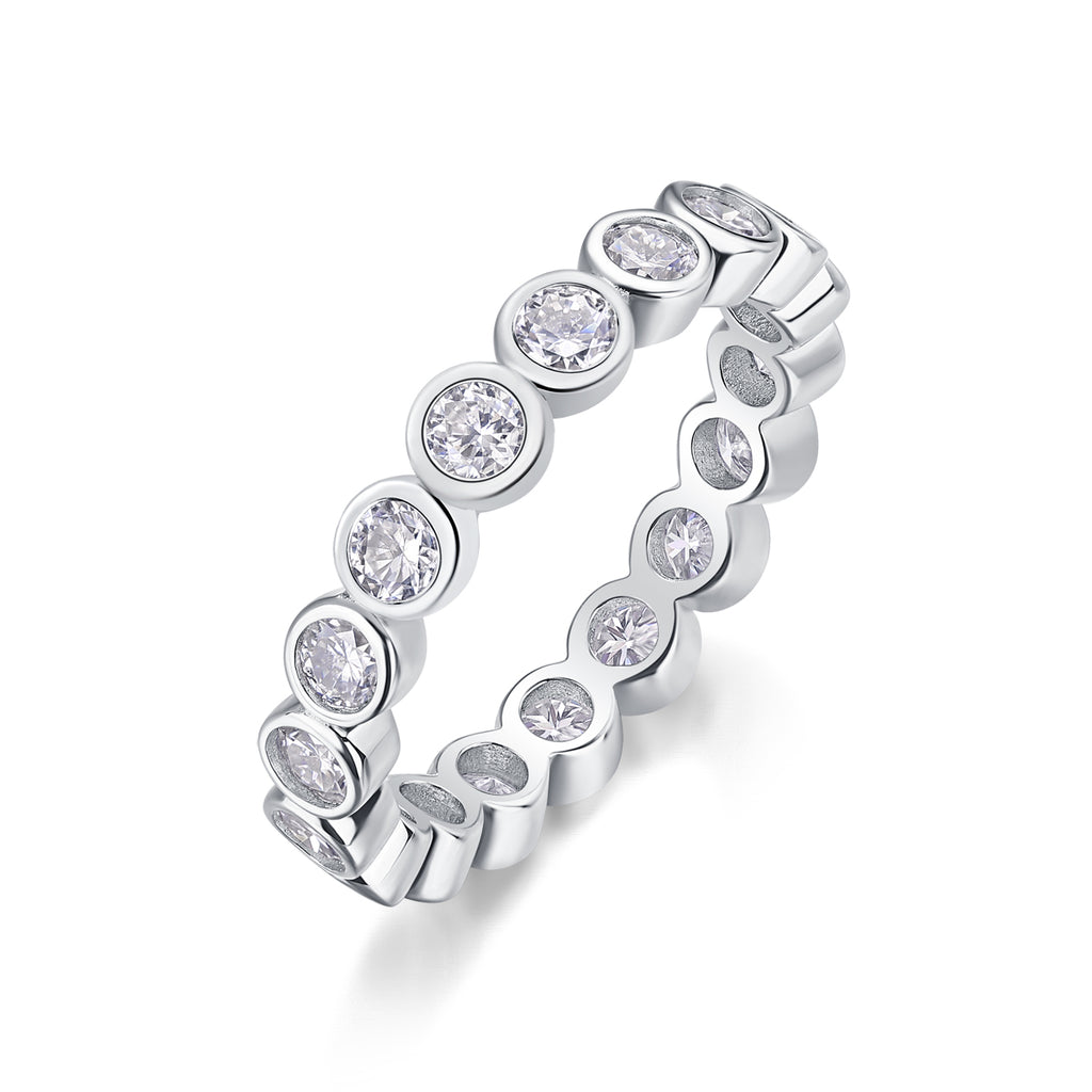 Stellar Core Moissanite Ring