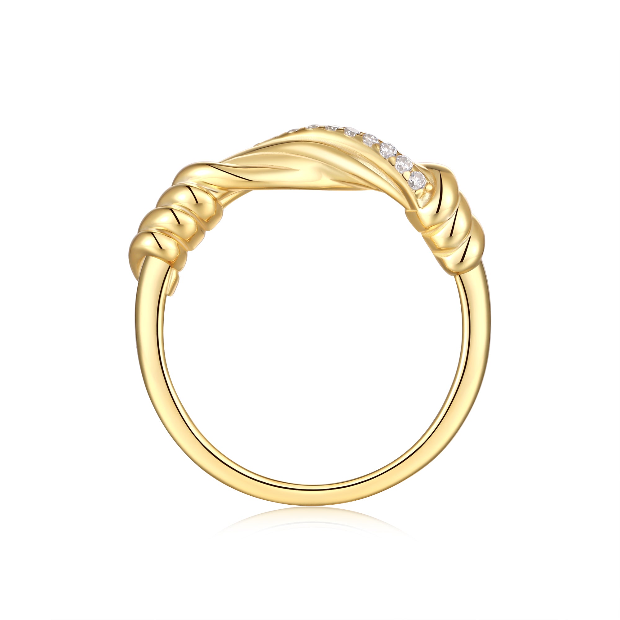 Milky Way Moissanite Ring
