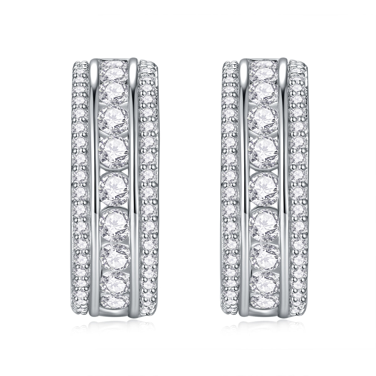 Gacrux Moissanite Stud Earrings S925 Silver