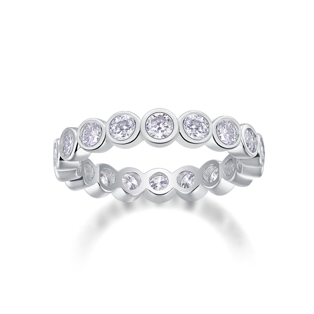 Stellar Core Moissanite Ring