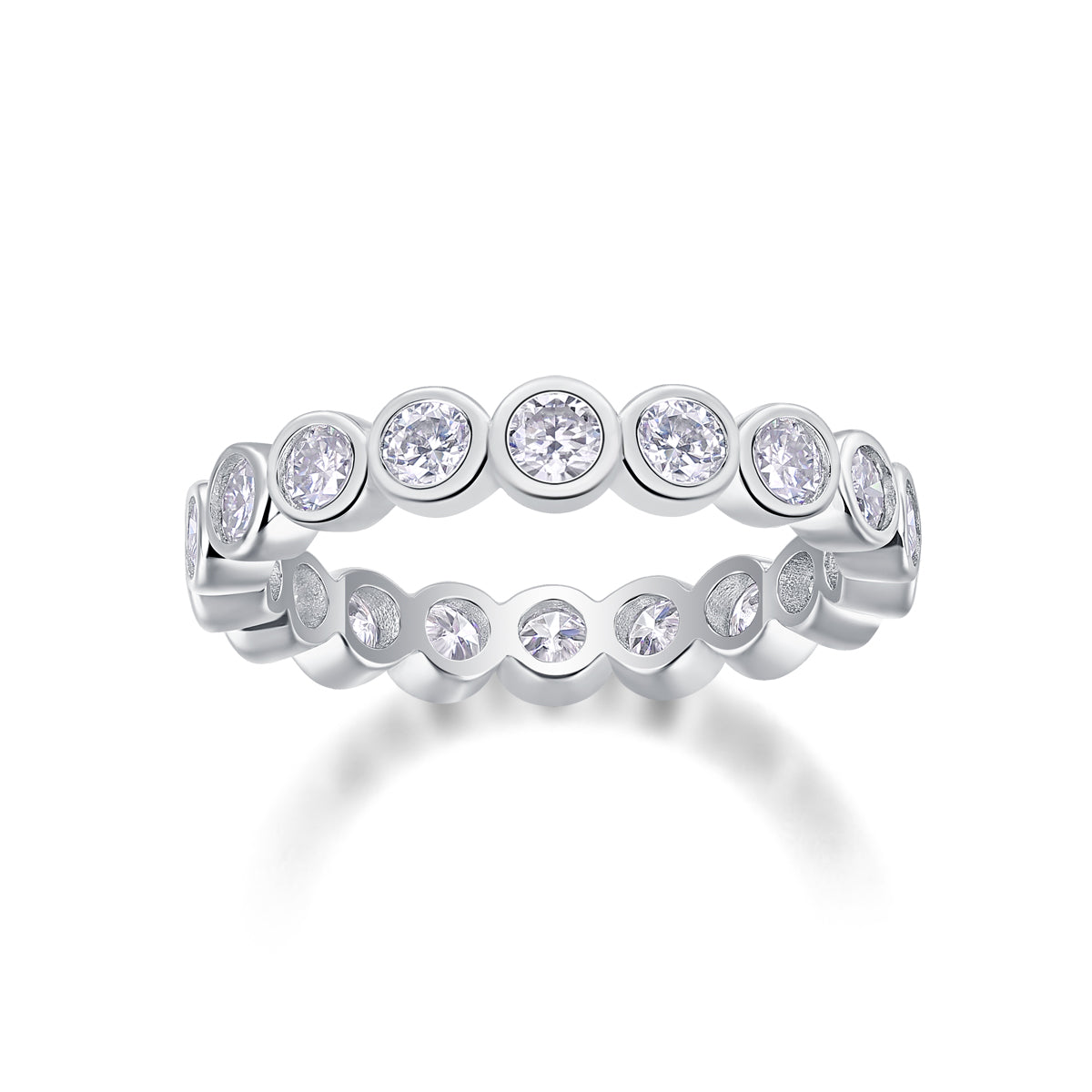 Stellar Core Moissanite Ring