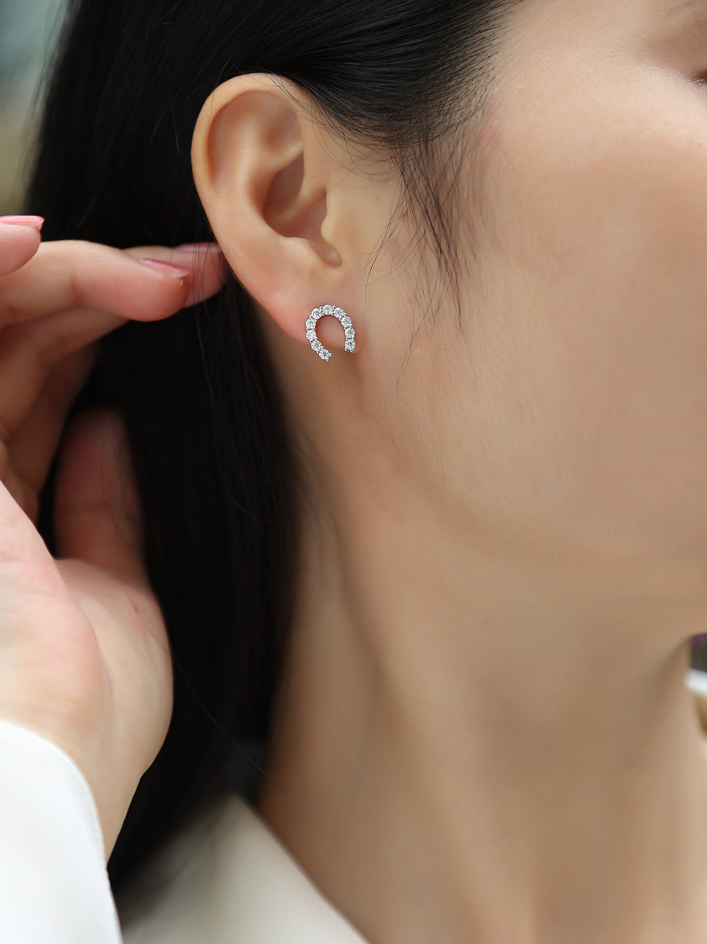 Genesis Moissanite Stud Earrings S925 Silver