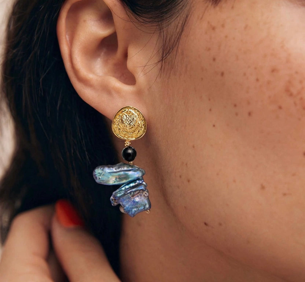 Baroque Luxe Drop Earrings