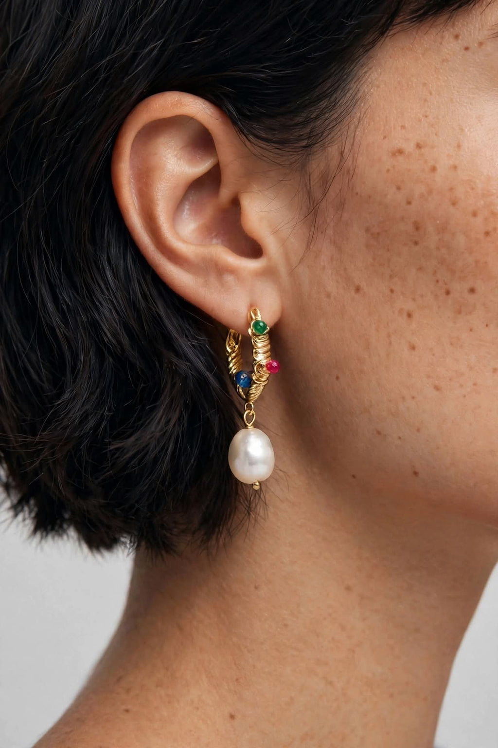 Baroque Luxe Hoops