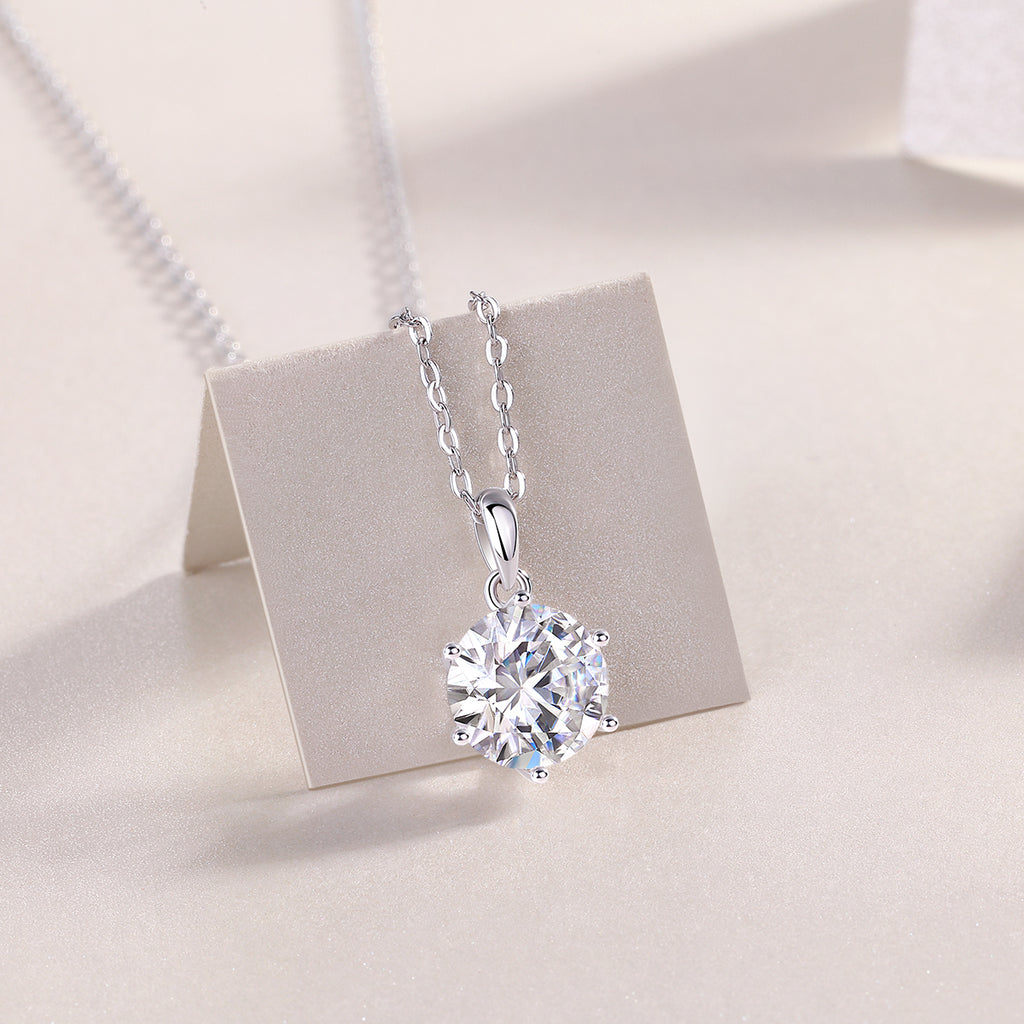 Breeze Dance Moissanite Necklace S925 Silver