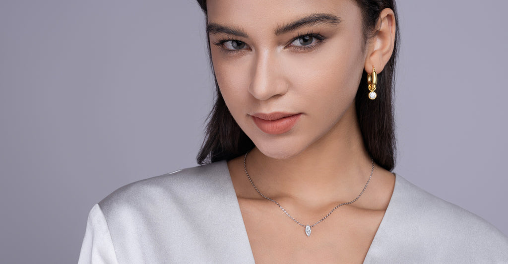 Silent Note Moissanite Necklace - S925