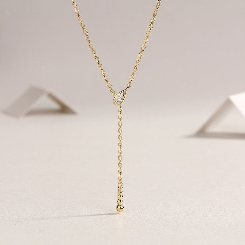 Sun Ritual Moissanite Necklace - Gold-Plated Silver