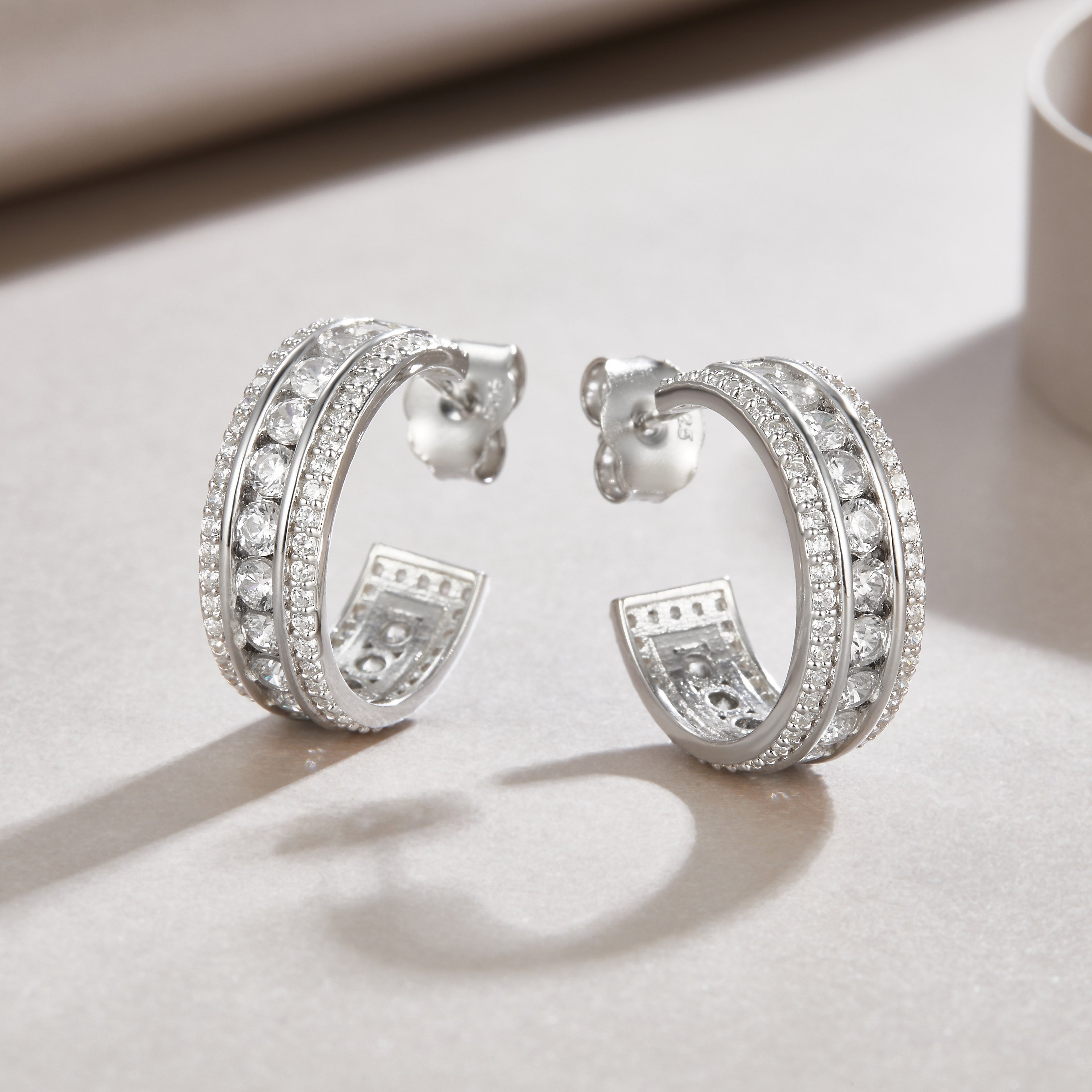 Gacrux Moissanite Stud Earrings S925 Silver
