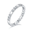 Gravity Moissanite Ring S925 Silver