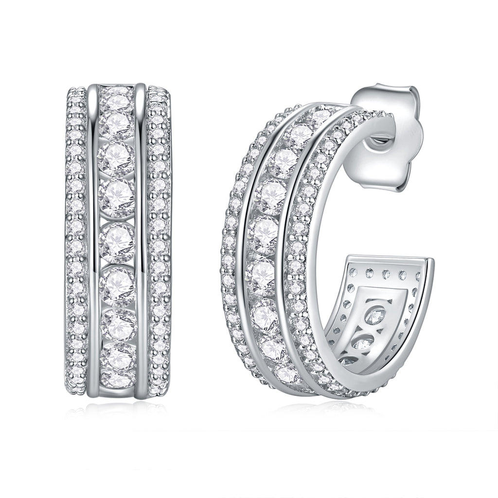 Gacrux Moissanite Stud Earrings S925 Silver