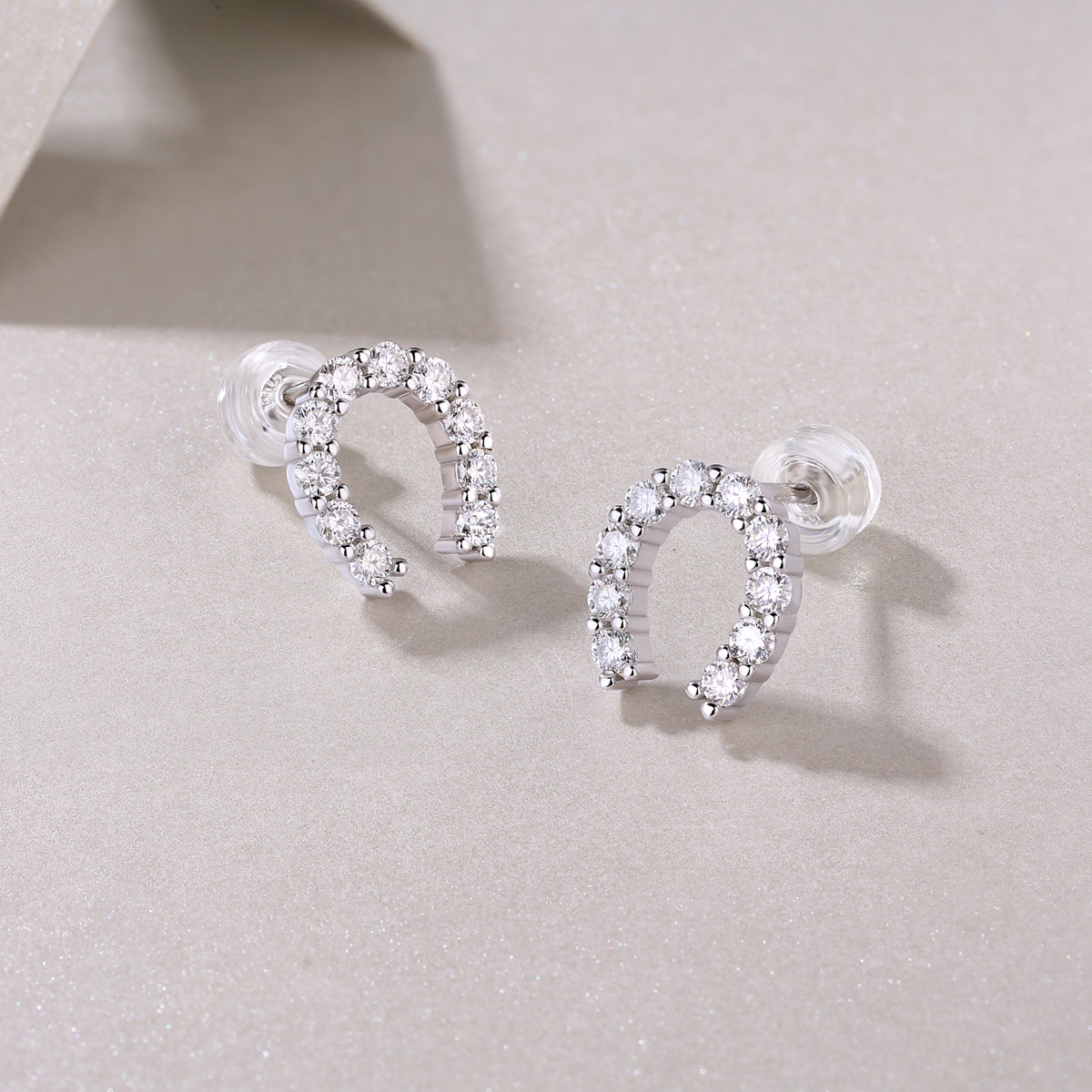 Genesis Moissanite Stud Earrings S925 Silver