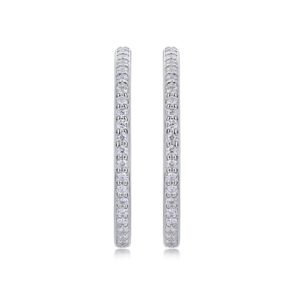 Moon Priestess Moissanite Earrings S925 Silver