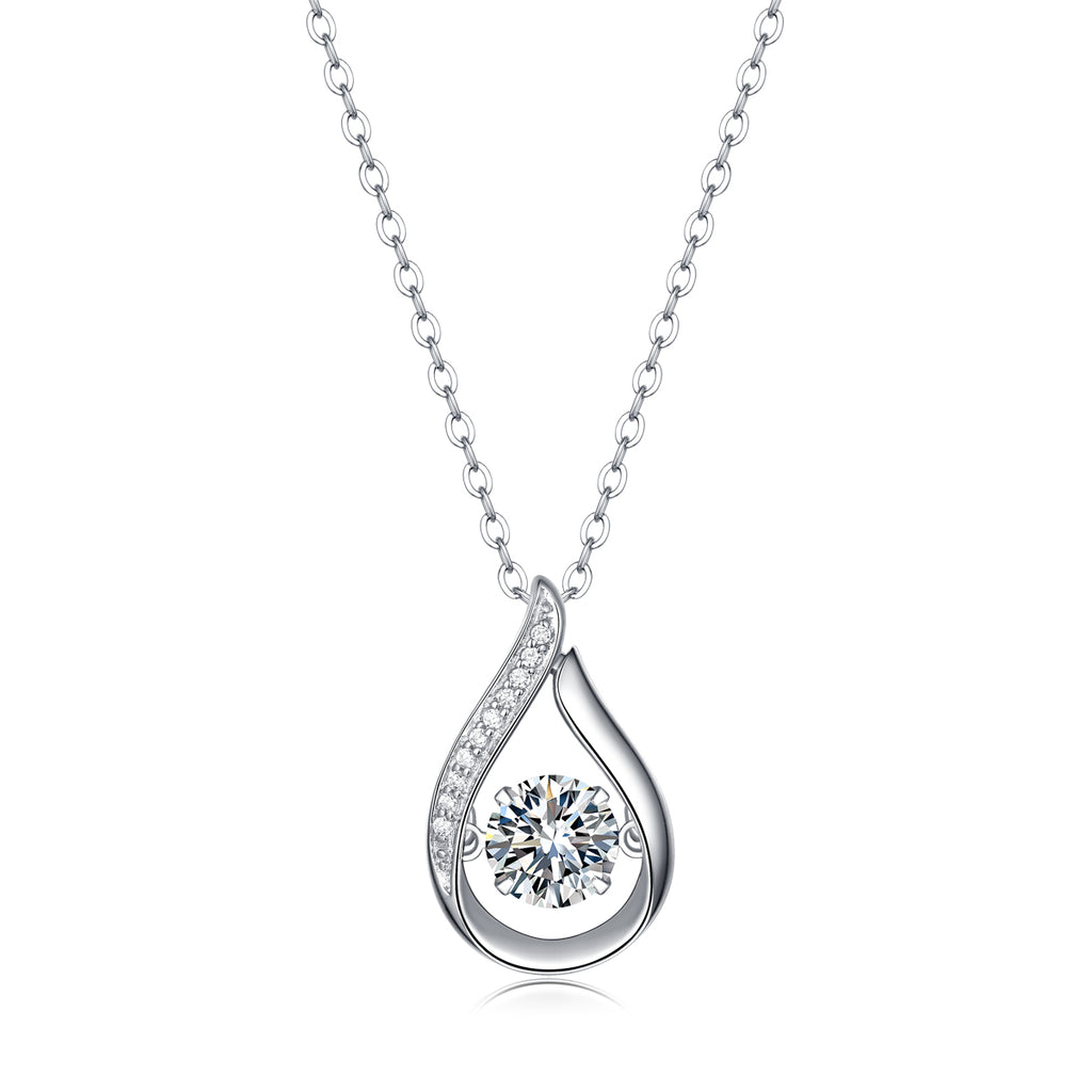 Shaula Moissanite Necklace - 1 Carat S925 Silver
