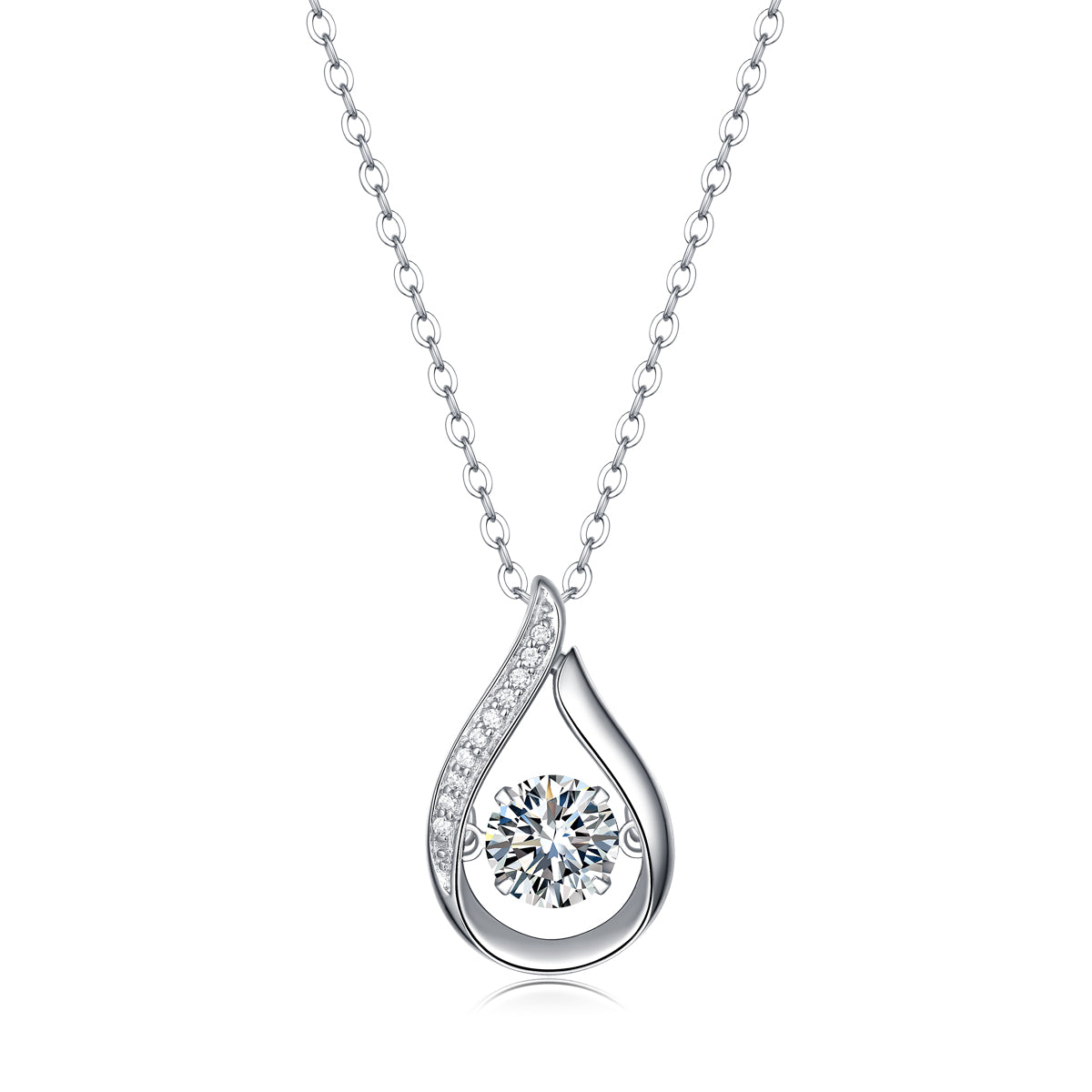 Shaula Moissanite Necklace - 1 Carat S925 Silver