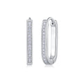 Ivory Gate Moissanite Stud Earrings S925 Silver