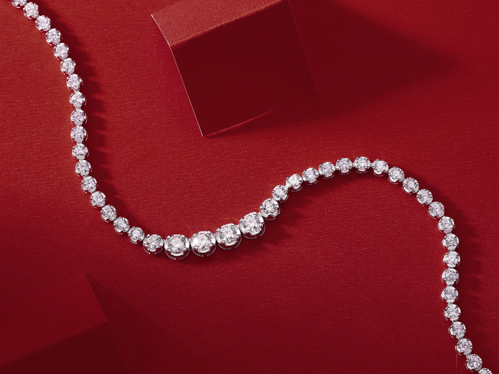 Spellbound Gaze Necklace - Moissanite S925 Silver