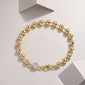 Golden Ash Moissanite Bracelet - 1 Carat