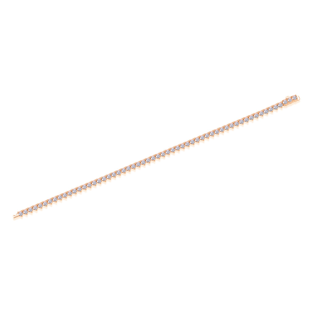 Nadir Point Moissanite Bracelet Silver