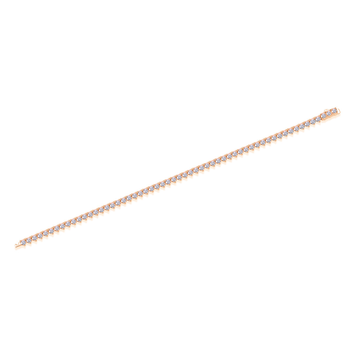 Nadir Point Moissanite Bracelet Silver