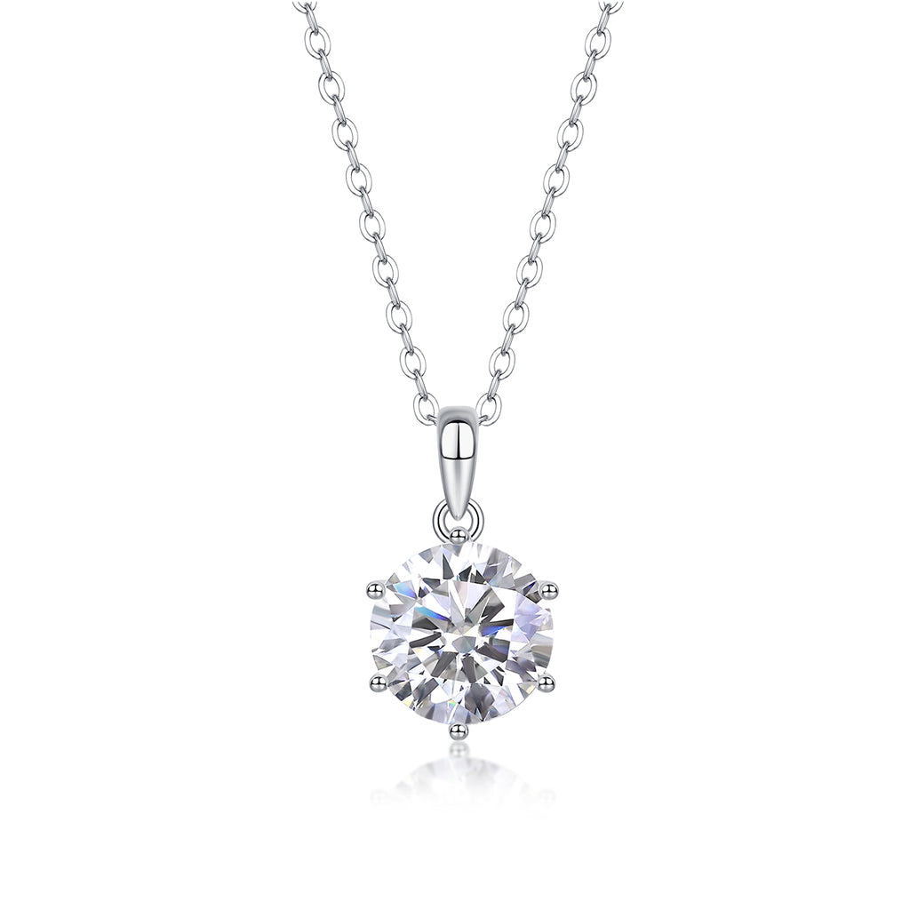 Breeze Dance Moissanite Necklace S925 Silver