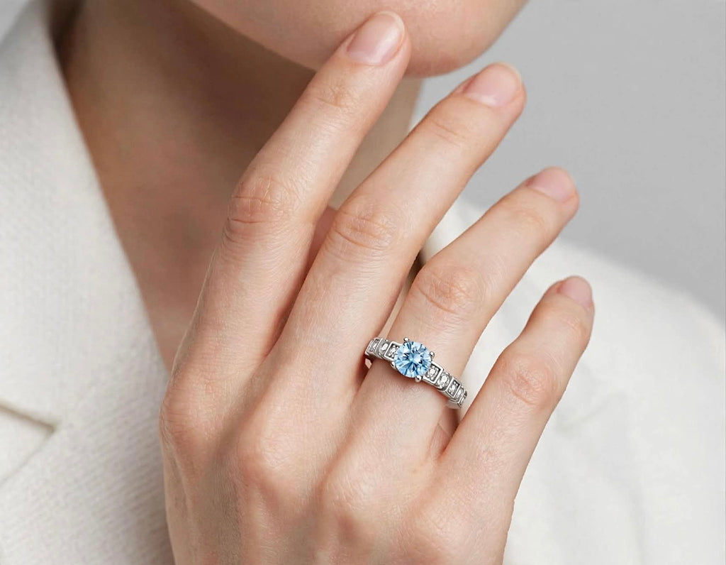 Skyline Moissanite Ring