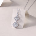 Snow Field Fairyland Moissanite Necklace 1CT