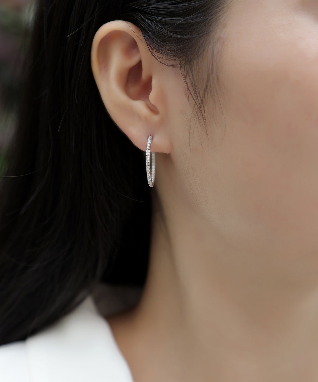 Moon Priestess Moissanite Earrings S925 Silver