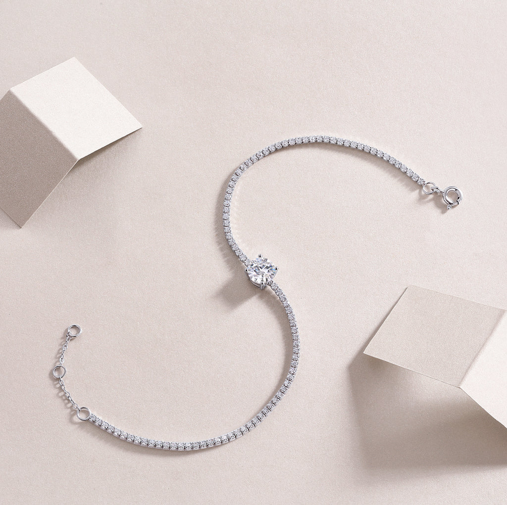 Star Oath Moissanite Bracelet - 1 Carat