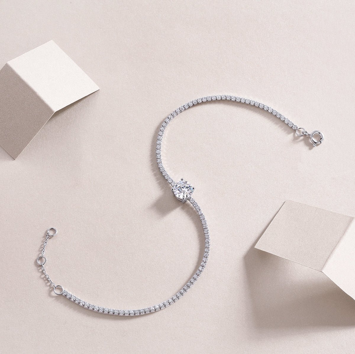 Star Oath Moissanite Bracelet - 1 Carat