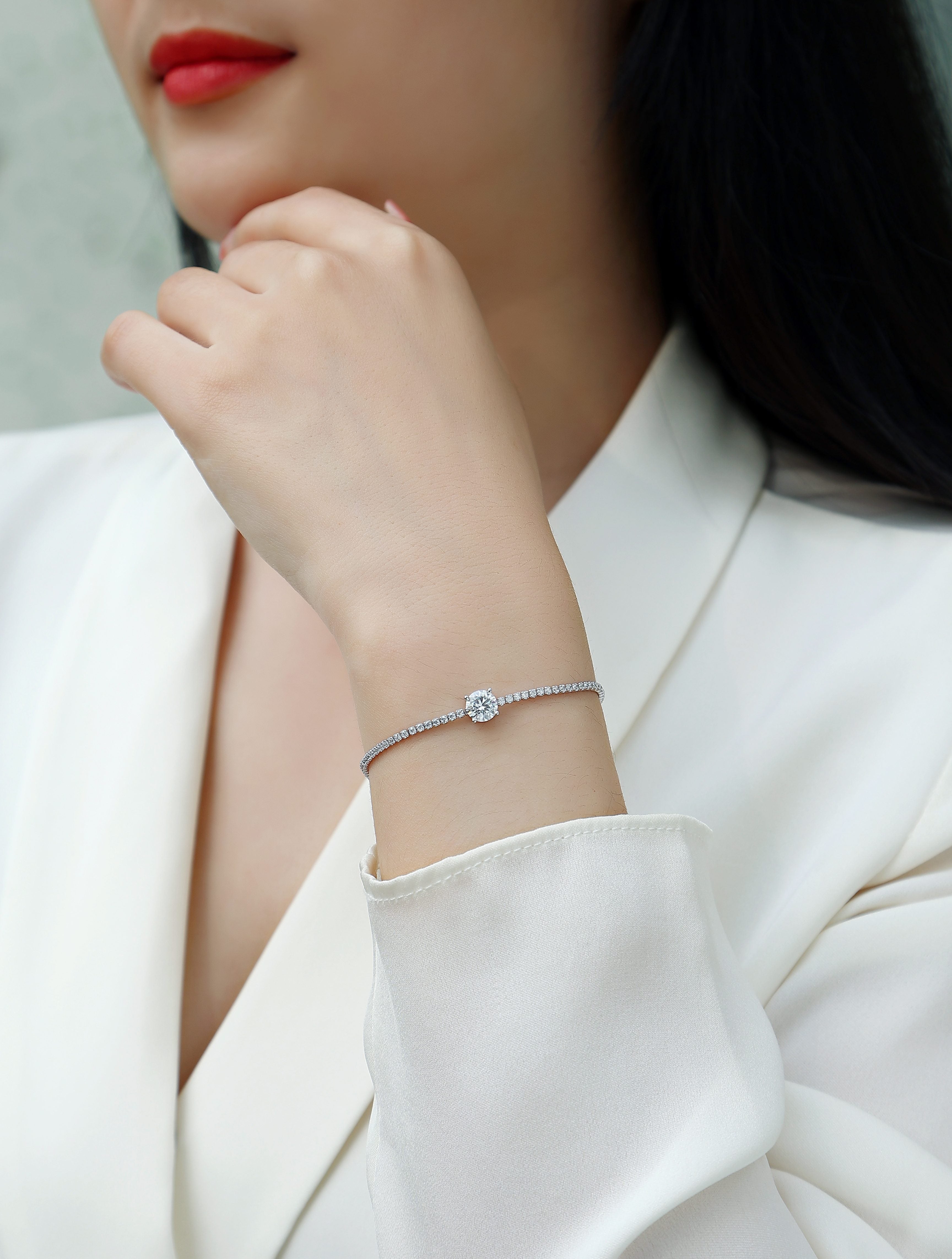 Star Oath Moissanite Bracelet - 1 Carat