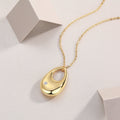 Golden Sky Cloud Moissanite Necklace