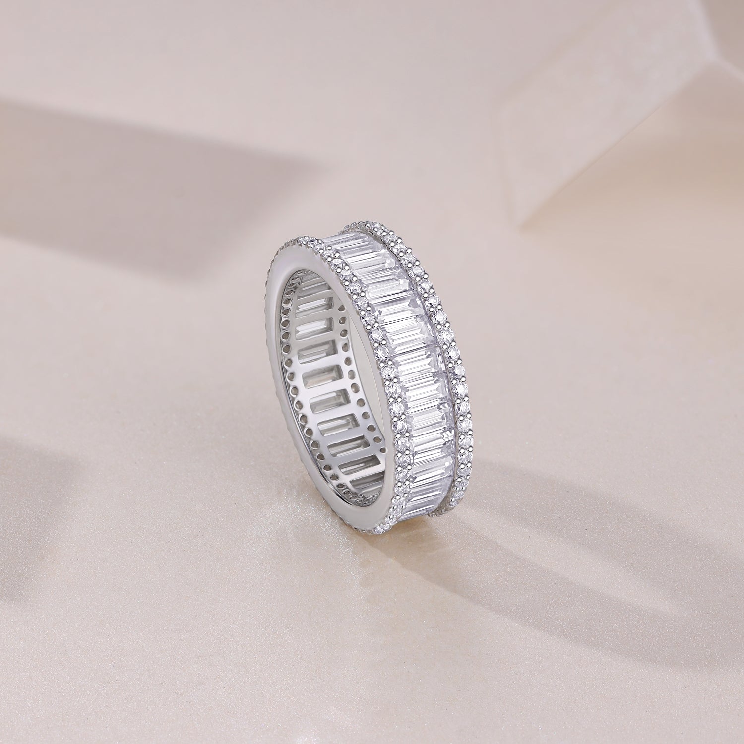 Photosphere Moissanite Ring - S925 Silver