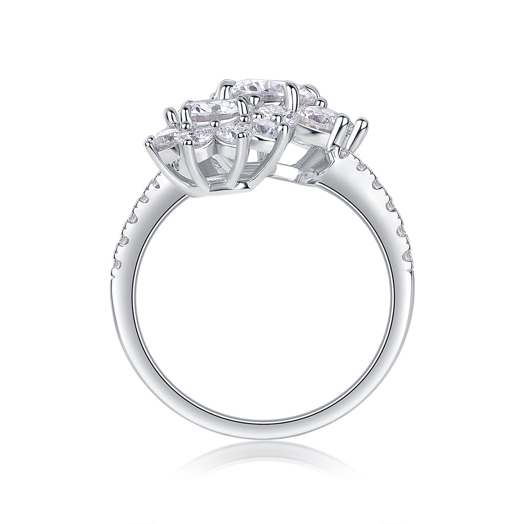 Star Nursery 1ct Moissanite Ring S925 Silver