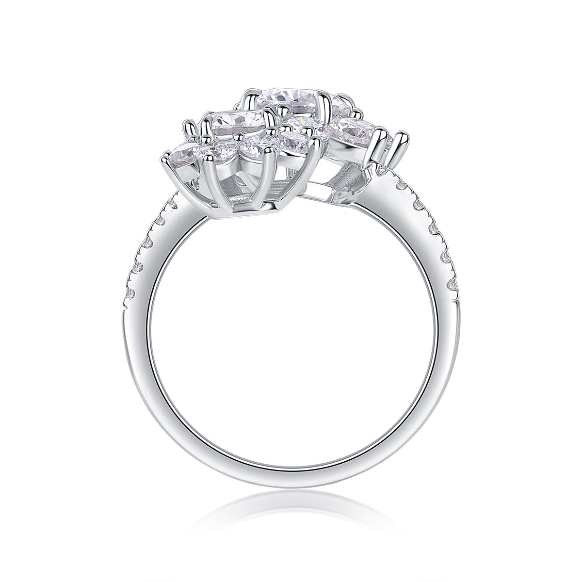 Star Nursery 1ct Moissanite Ring S925 Silver