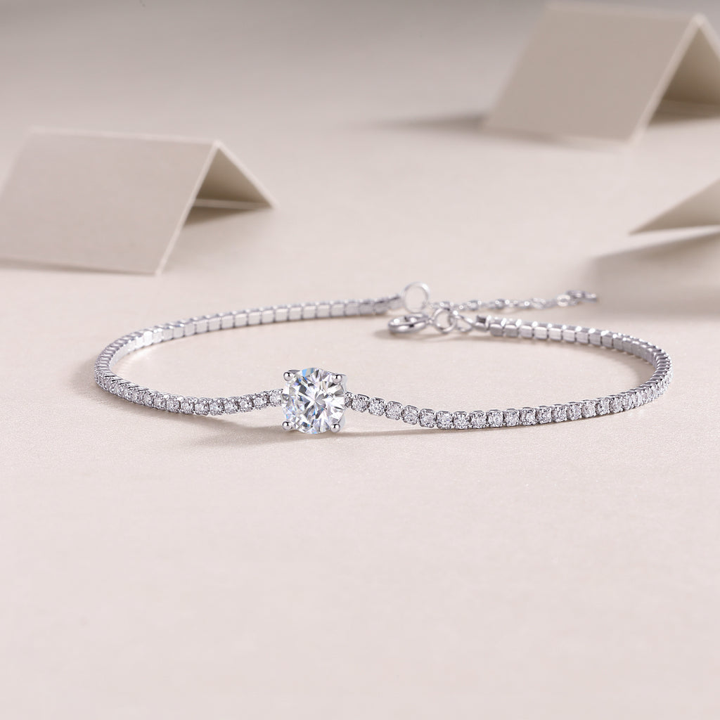 Star Oath Moissanite Bracelet - 1 Carat