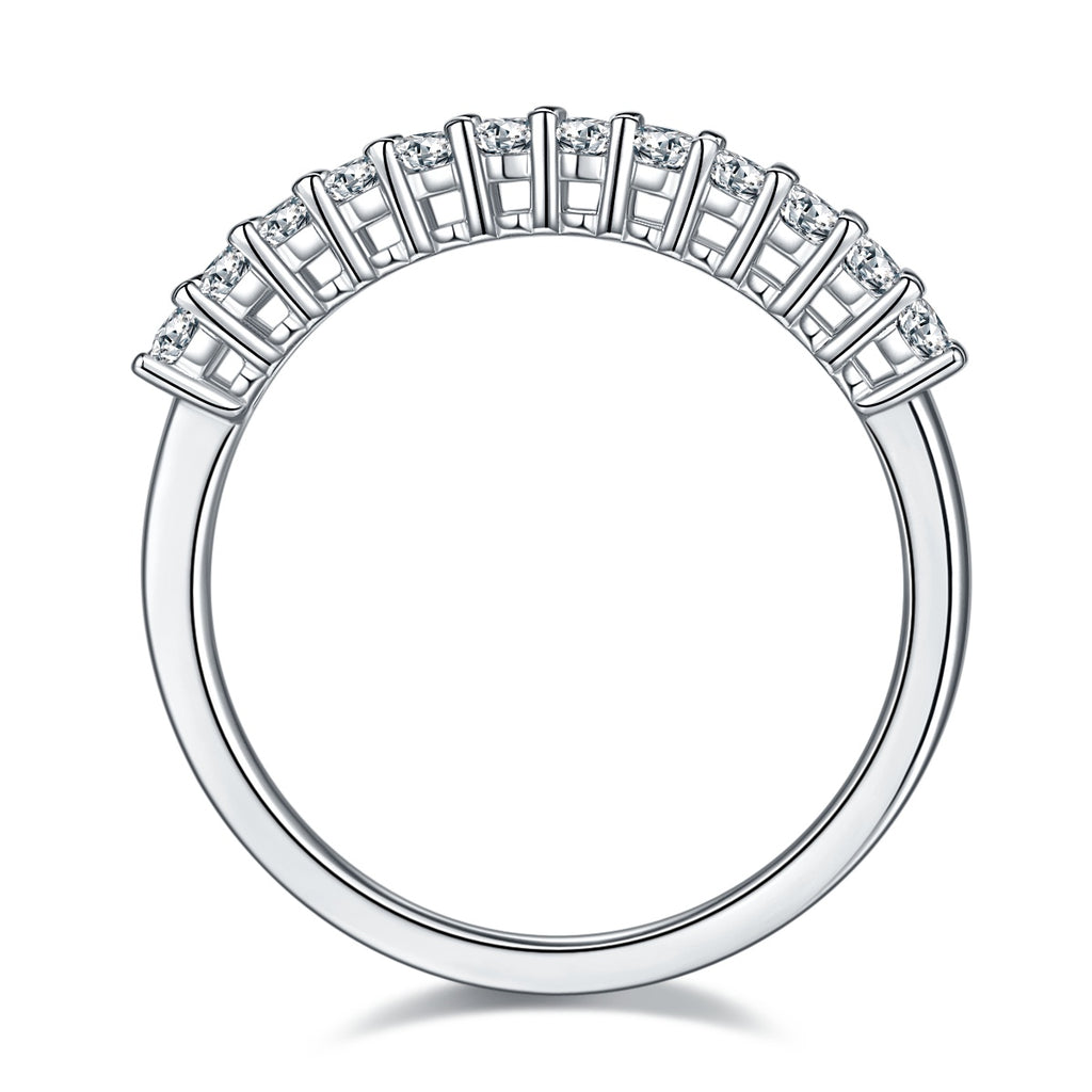Shadow Bloom Moissanite Ring - S925 Silver