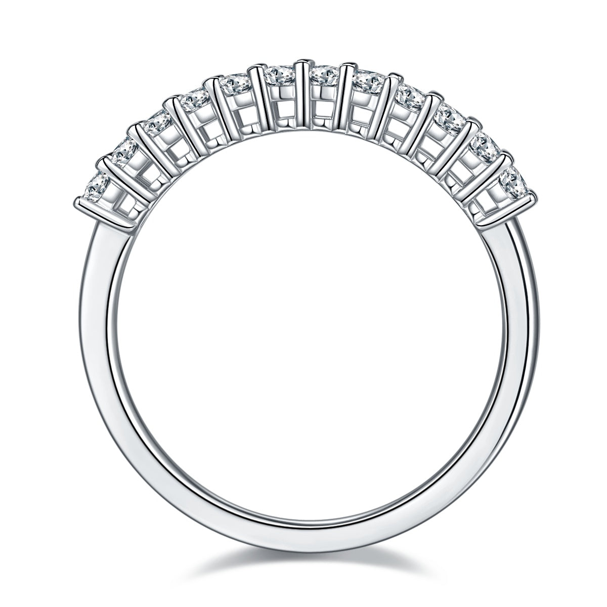 Shadow Bloom Moissanite Ring - S925 Silver
