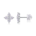 Silent Nova Moissanite Stud Earrings S925 Silver