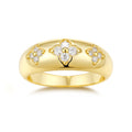 Astral Plane Moissanite Ring - Gold Silver
