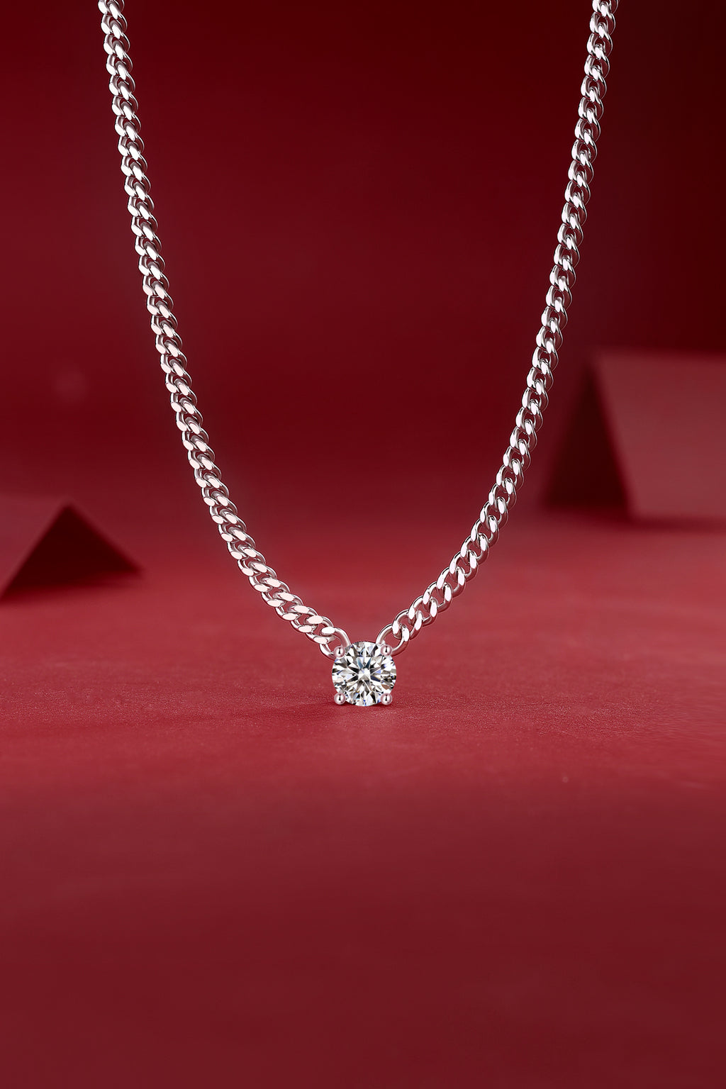 Mystic Essence Moissanite Necklace - 1 Carat S925