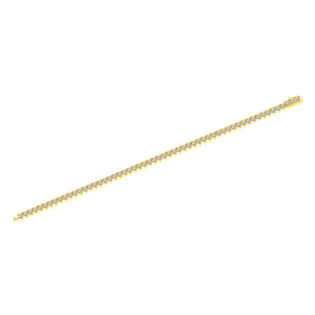 Nadir Point Moissanite Bracelet Silver
