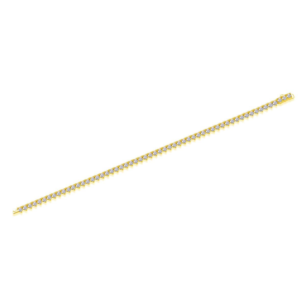 Nadir Point Moissanite Bracelet Silver